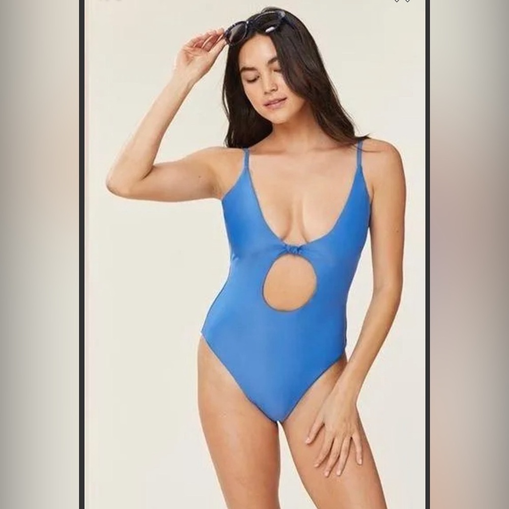 Andie Swim | The Santorini One Piece | Horizon Blue